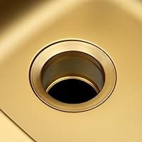 Vista 3 de Brida extendida de eliminación de basura para fregadero de cocina, brida de fregadero profundo para orificio de drenaje estándar de EE. UU.