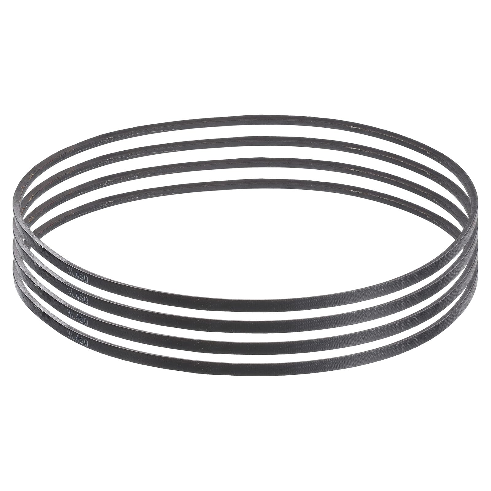 uxcell 3L240 Classic Wrapped Rubber V-Belt, 24"(610mm) Outside Circumference, 3L Profile V Belt 3/8" Width 7/32" Height — view 226
