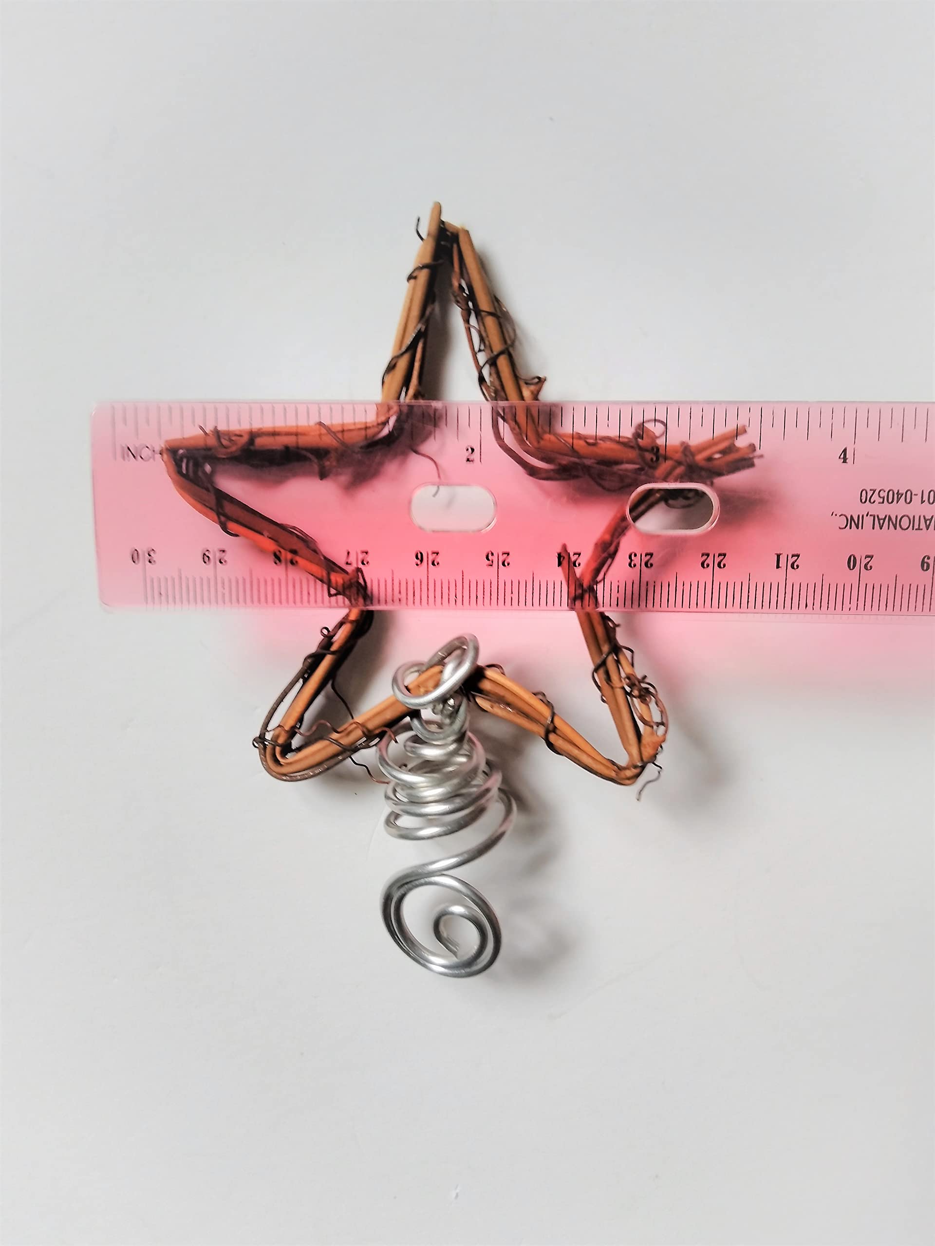 Mini Twig Christmas Tree Star for Small Holiday Trees
