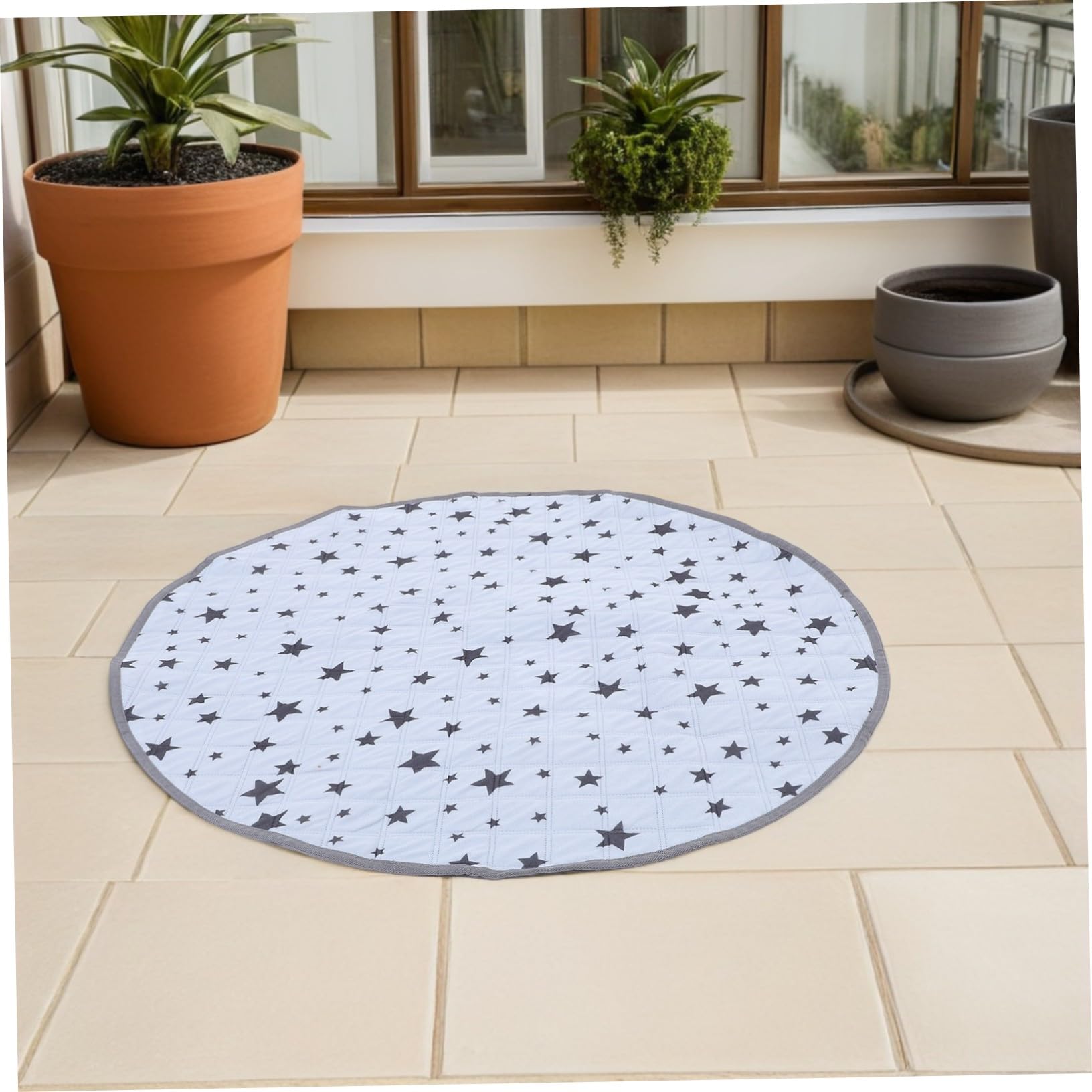 Empapador Reutilizable Antideslizante Redondo de Franela para Perros | Apto para Gatos, Lavable Uso Repetido, Formato Redondo, Adecuado para Entrenamiento y Control de Orina