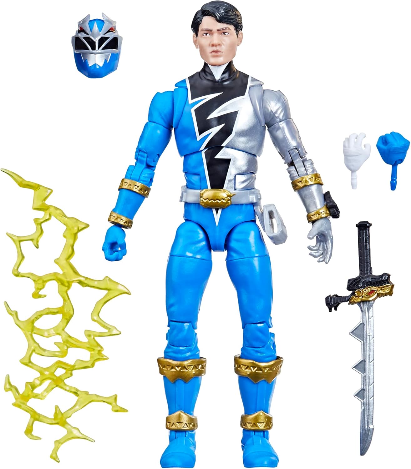 Power Rangers Lightning Collection Dino Fury Blue Ranger 6