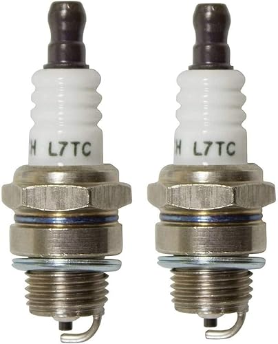 PROYAMA L7T BUJIA Fit (para multiherramientas de cortador de cepillo de 26CC 42.7CC 51.7CC), paquete de 2 unidades