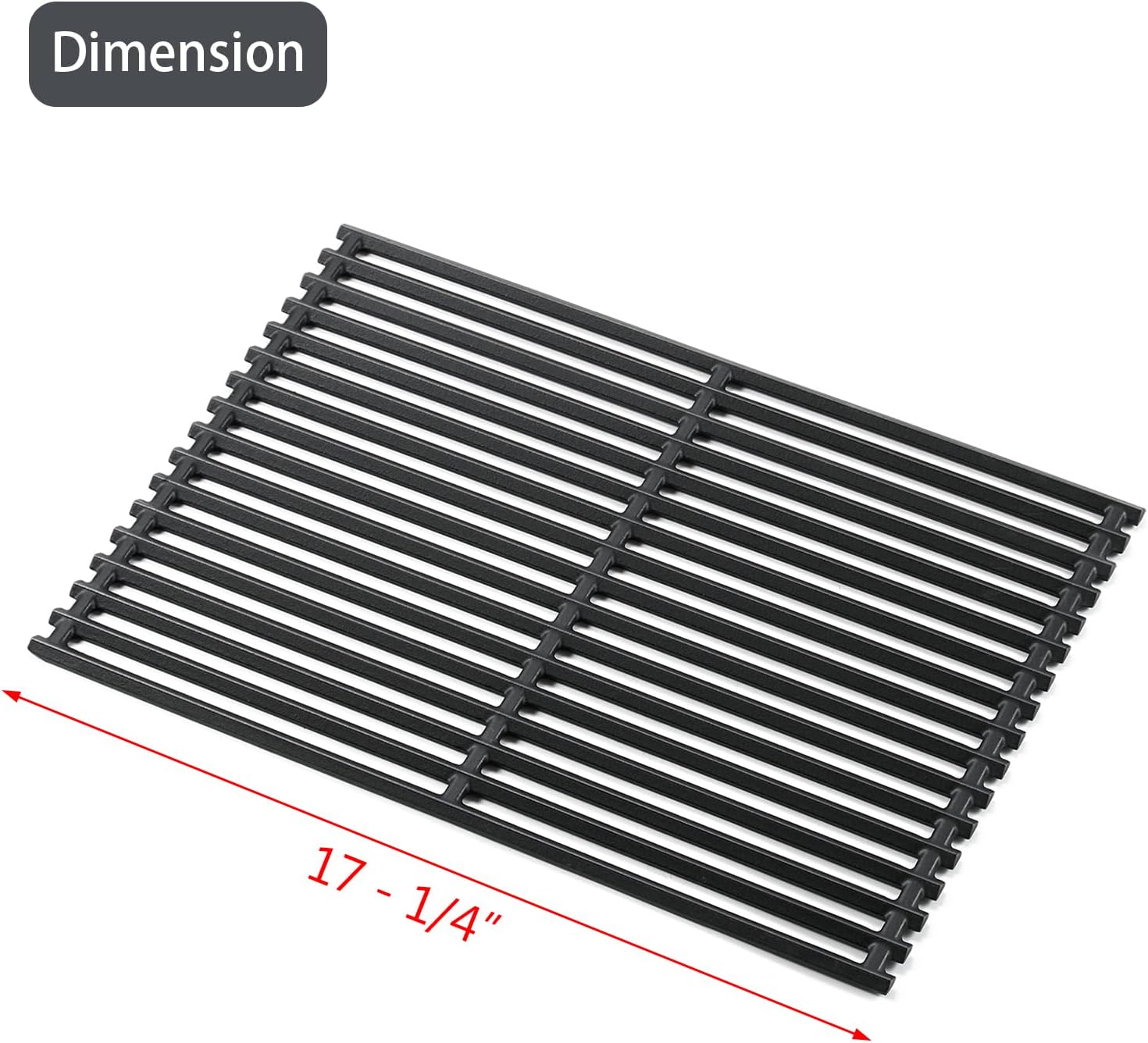 Grill Grates Replacement Parts for Blackstone 28" Griddle Grill Parts 1517 2137 1853 1605 1883 1856 2351 1885 28 Inch Blackstone 2 Burner Gas Grill Replacement Parts Cast Iron Cooking Grates