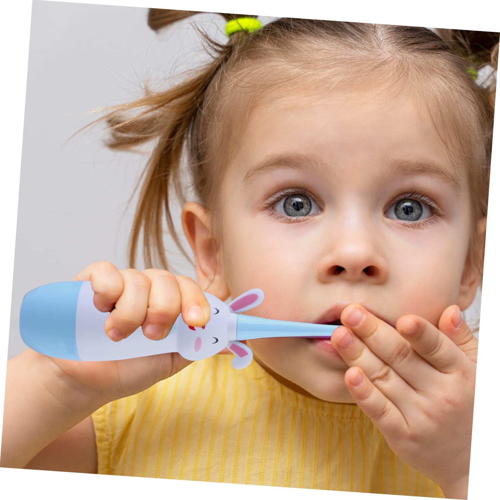 Beavorty 2 Set Di Spazzolini Elettrici Per Bambini Con A Forma Di Cartone Animato Per Bambini Piccoli Setole Comode 0 5 W