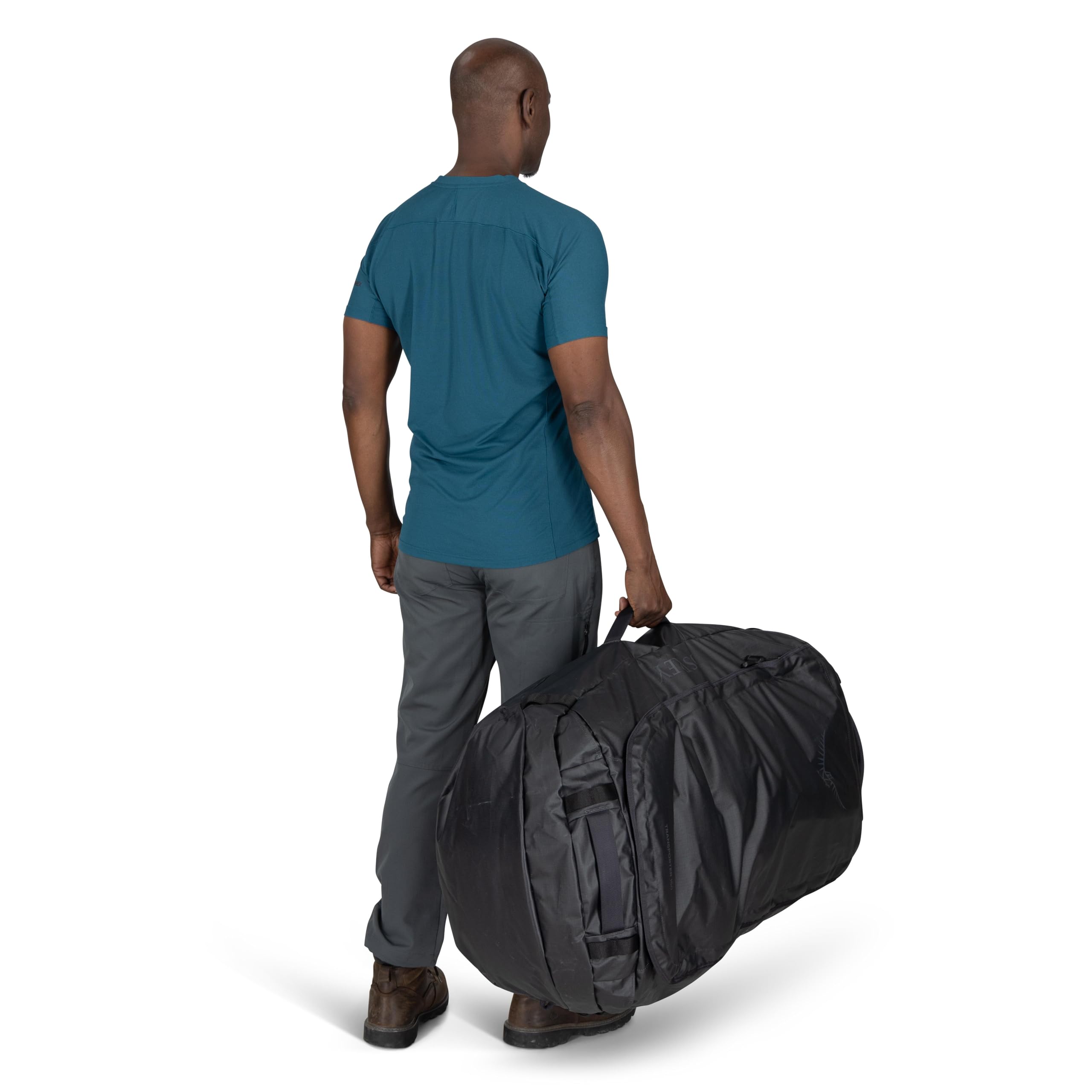 Osprey Transporter 150L Travel Duffel Bag, Blue Flame/Nocturnal Blue