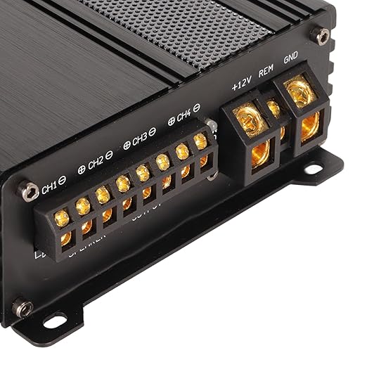 Amplificador de 4 Canales, 400W, Clase AB, para Auto miniatura 7