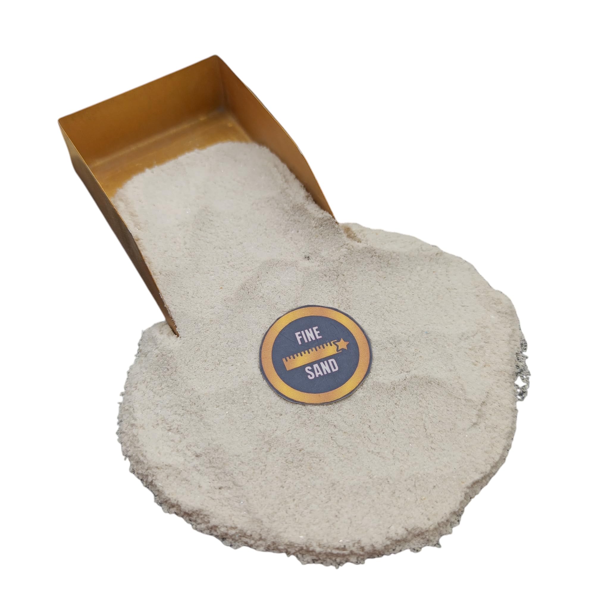 EARTHMINES Natural Coarse Crushed Gemstone Peach Moonstone Powder Fine Dust Sand For Massage Powder Pigment Powder (200 gram)