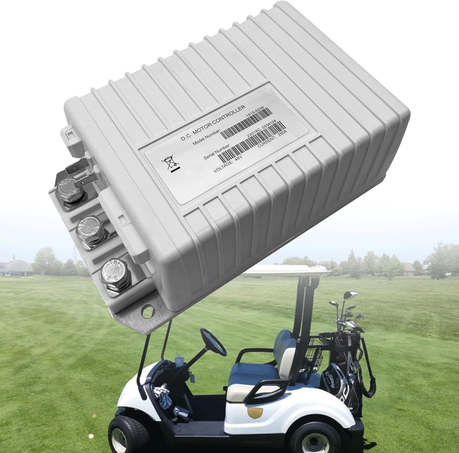 1515-5206 DC Motor Controller 48V 250A 03982301 for Curtis Club Car 48V 250A Precedent MCOR3 Throttle Type Golf Cart