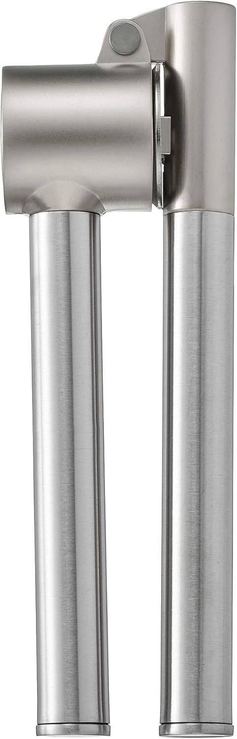 KONCIS Garlic Press, Stainless Steel