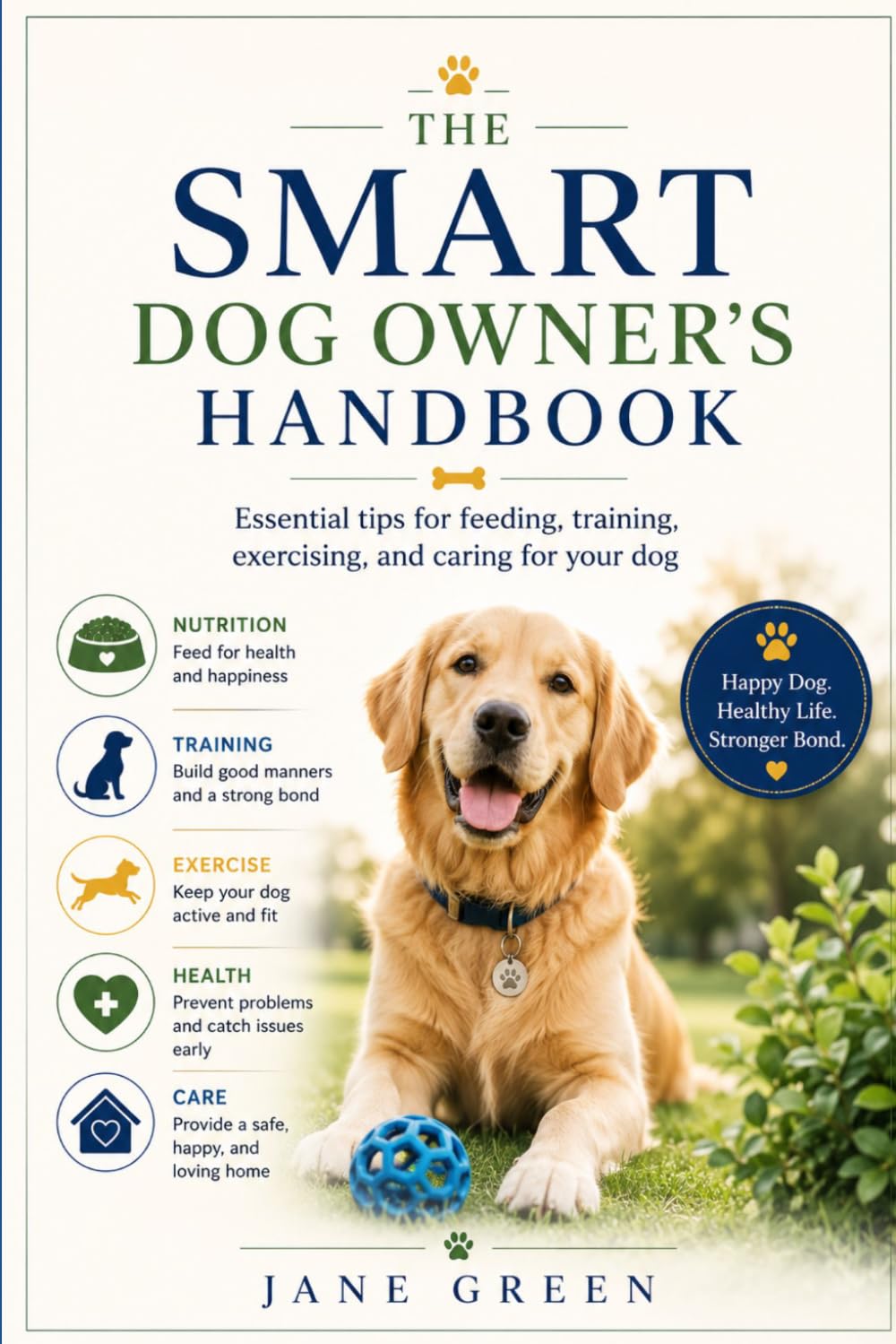 The smart dog owner's handbook: Essential tips for feeding, training, exercising, and caring for your dog