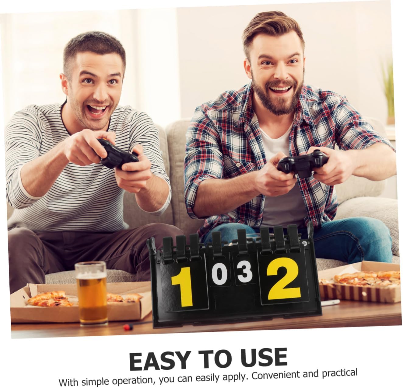 Score Keeper for Sports Games Electronic Scoreboard Portable Scoreboard Basketball Volleyball Table Tennis
