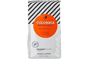 Amazon Fresh Colombia Ground Coffee: Wake Up to Tomorrow's Freshness Today