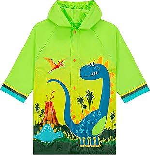 Puddle Play Kids Waterproof Hooded Rain Slicker