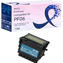 BIVOL PF06 Printhead Compatible for Canon imagePROGRAF TA-20 TA-30 TM-200 TM-240 TM-250 TM-300 TM-305 Printers, with Chip, High Yield 3000 Pages 1 Set