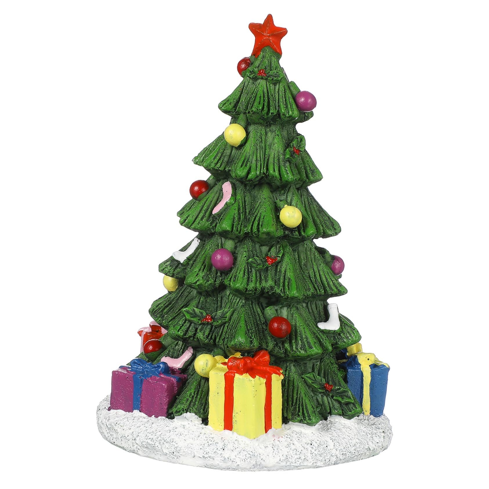 Ornement d'aquarium arbre sec en résine premium texturée TOYANDONA