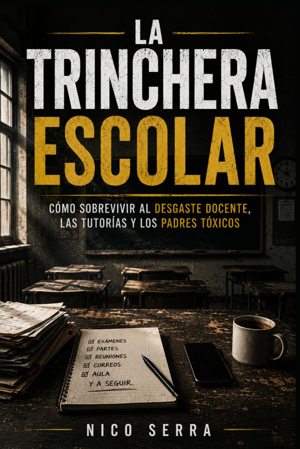 La Trinchera Escolar: Cómo sobrevivir al desgaste docente, las tutorías y los padres tóxicos