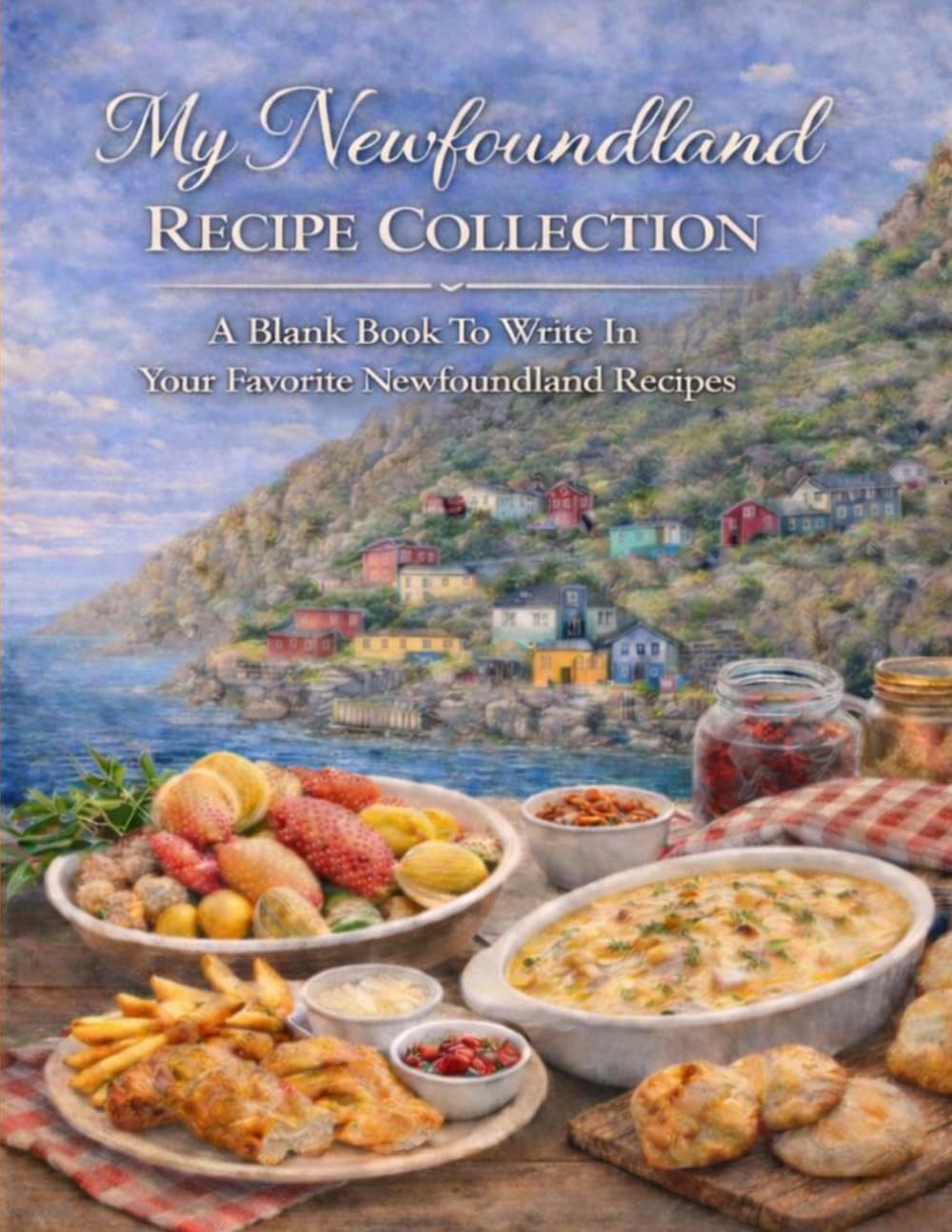 My Newfoundland Recipe Collection: A Blank Book To Record Your Favorite Newfoundland Recipes