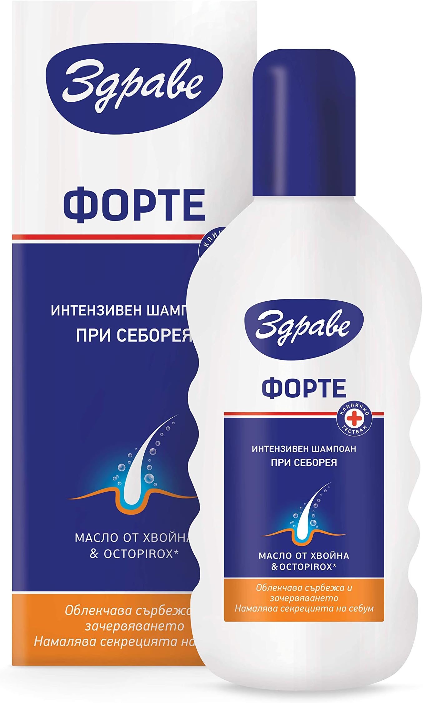 ZDRAVE Forte Seborrhoic Eczema Shampoo 130 ml