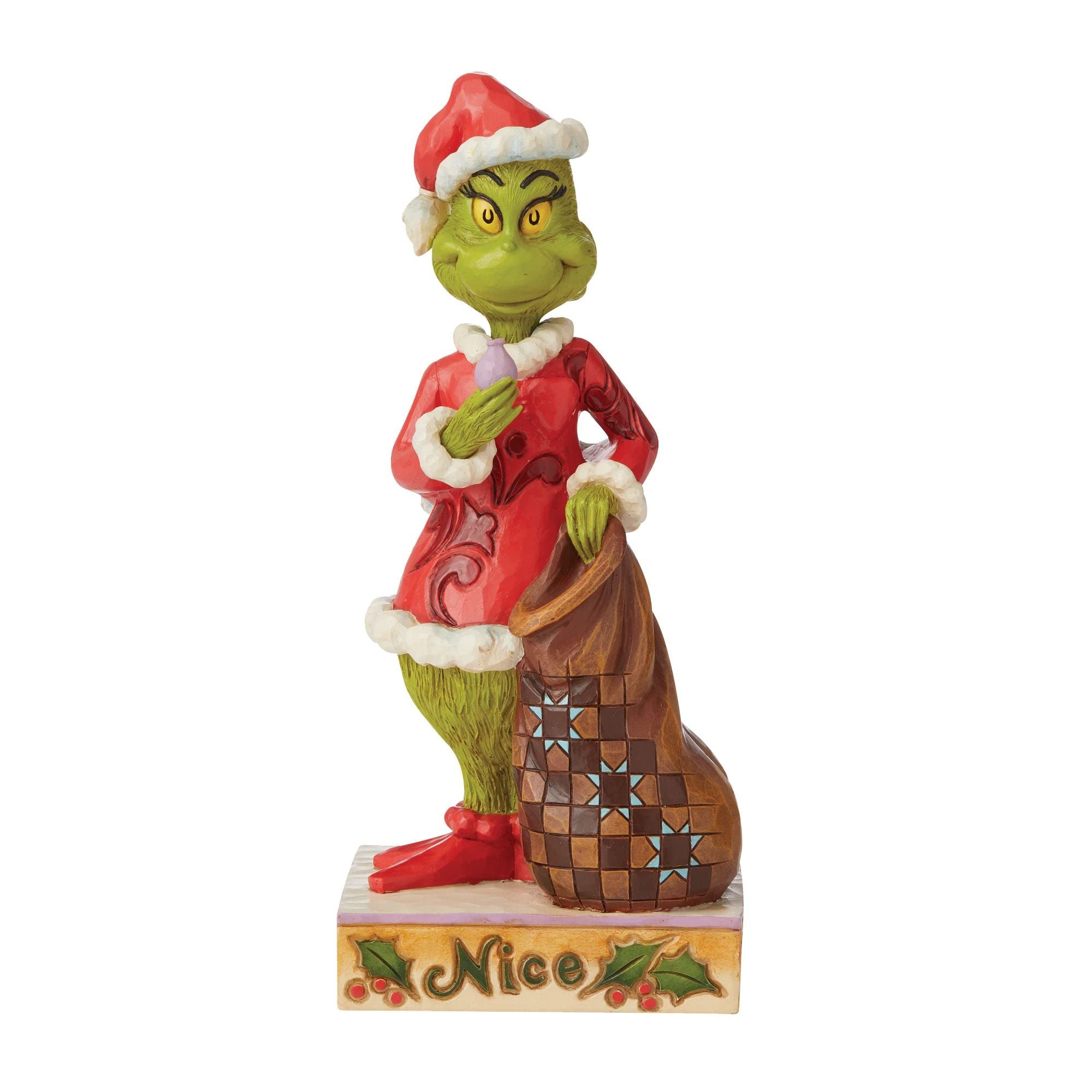 Figurine Noel Grinch Jim Shore Enesco idee cadeau idoine pour collectionneur