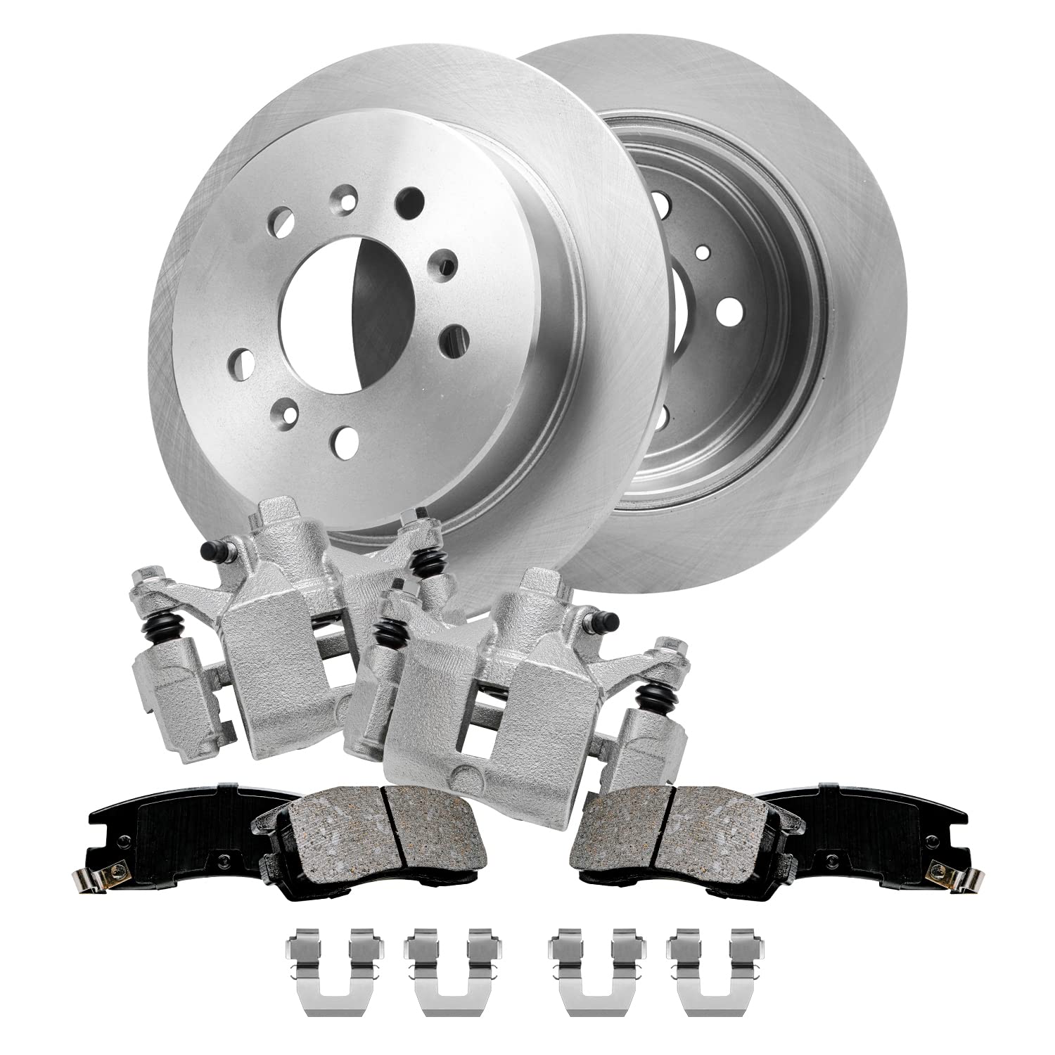 Detroit Axle - Rear Brake Kit for 06-10 Chevy Impala 06-07 Monte Carlo