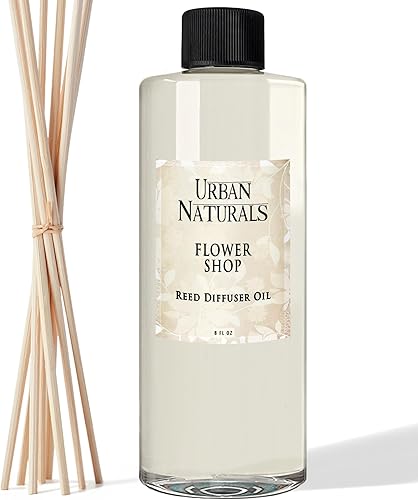 Miniatura 20 de Urban Naturals Citrus Bliss - Recambio de aceite de difusor de caña perfumada con mandarina y pomelo + varillas de repuesto | Aroma cítrico fresco y