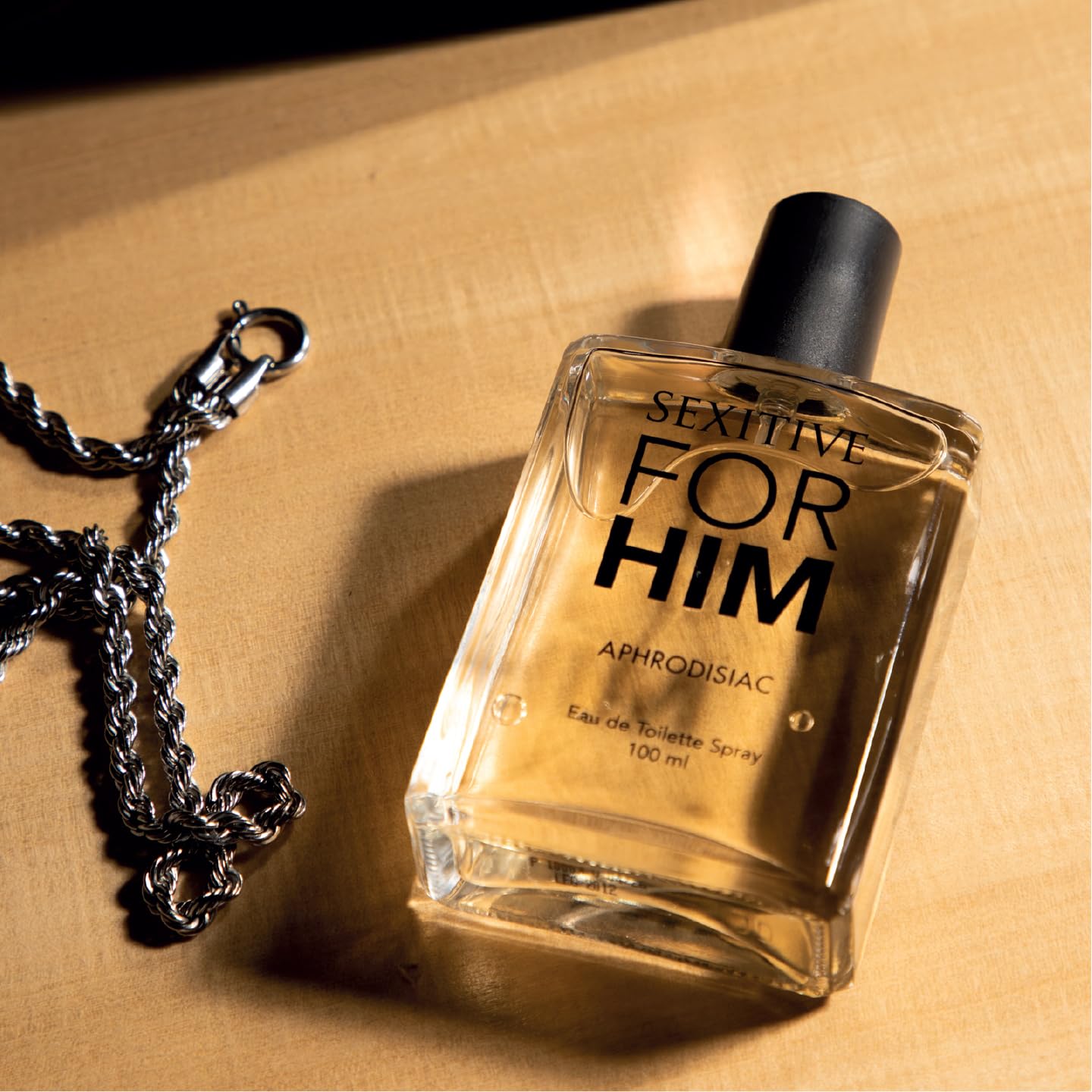 FOR HIM VIP. Perfume para hombres. Con Feromonas para atraer a las mujeres. Audaz fórmula extra fuerte. Pheromone Strong. Deseo Absoluto. 100 ml - 3.4 fl oz