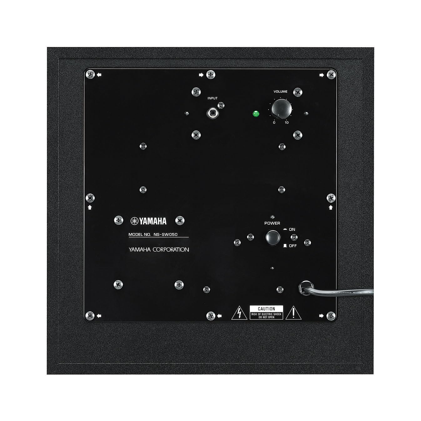 Yamaha NS-SW050 Subwoofer, Czarny, 50 W