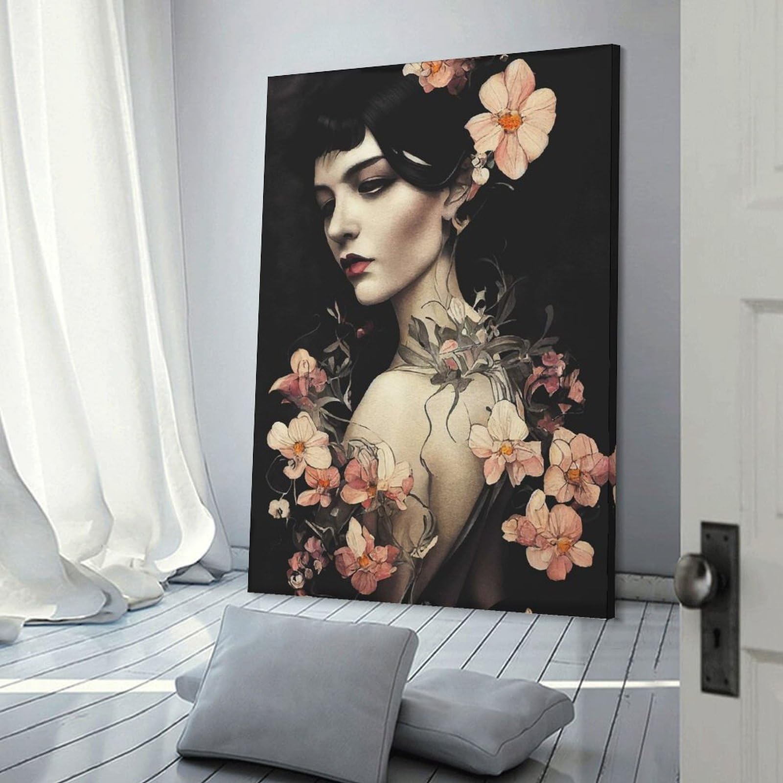 Junmoney Sorrow Wall Art Print, 08x12inch(20x30cm), for Corridors, Hallways Or Apartment Entries, Wall Decor to Refresh Empty Corners
