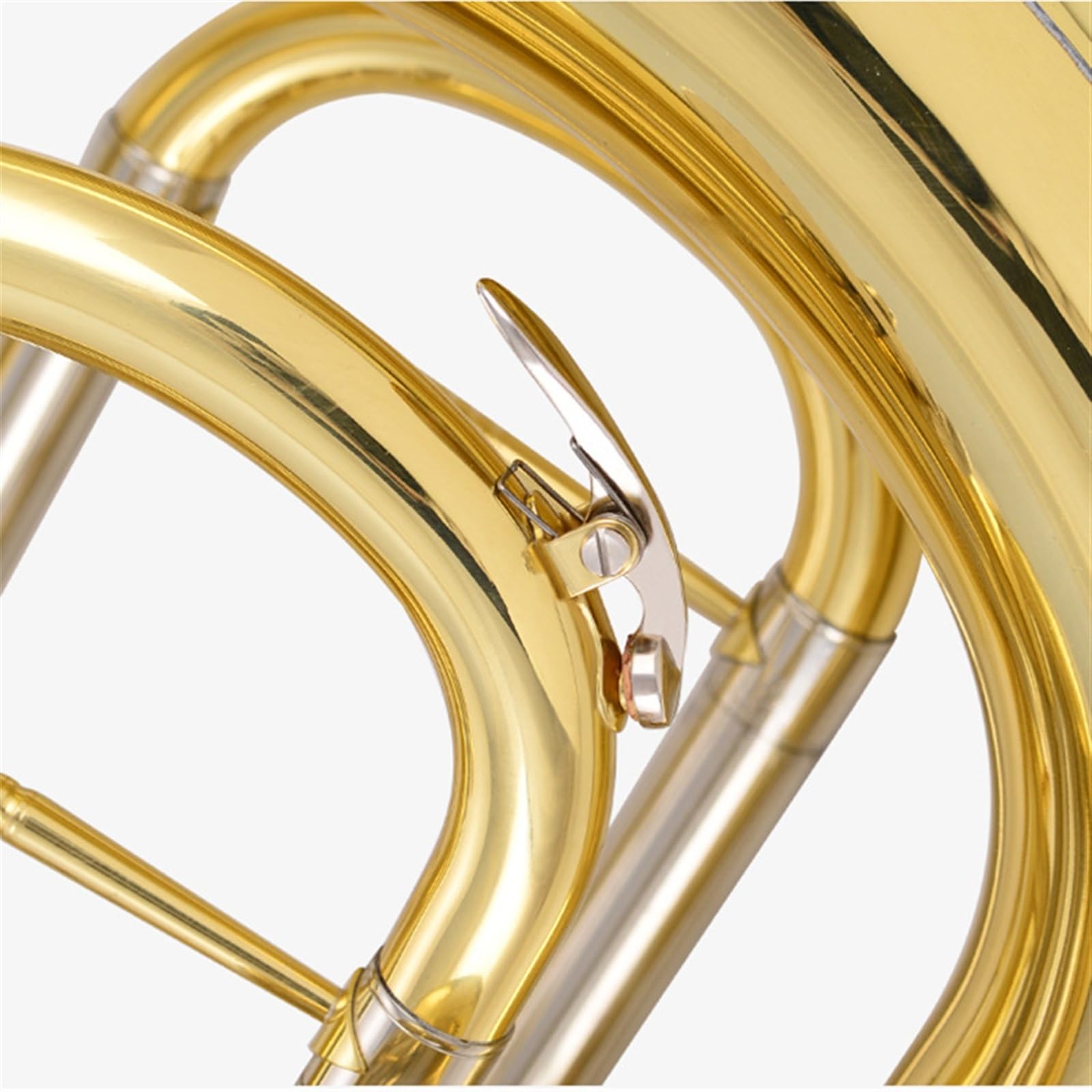 Euphonium Professionnel Euphonium À Trois Supports Et À Clé Latérale, Euphonium Compensé En Sib Avec Étui Et Embout