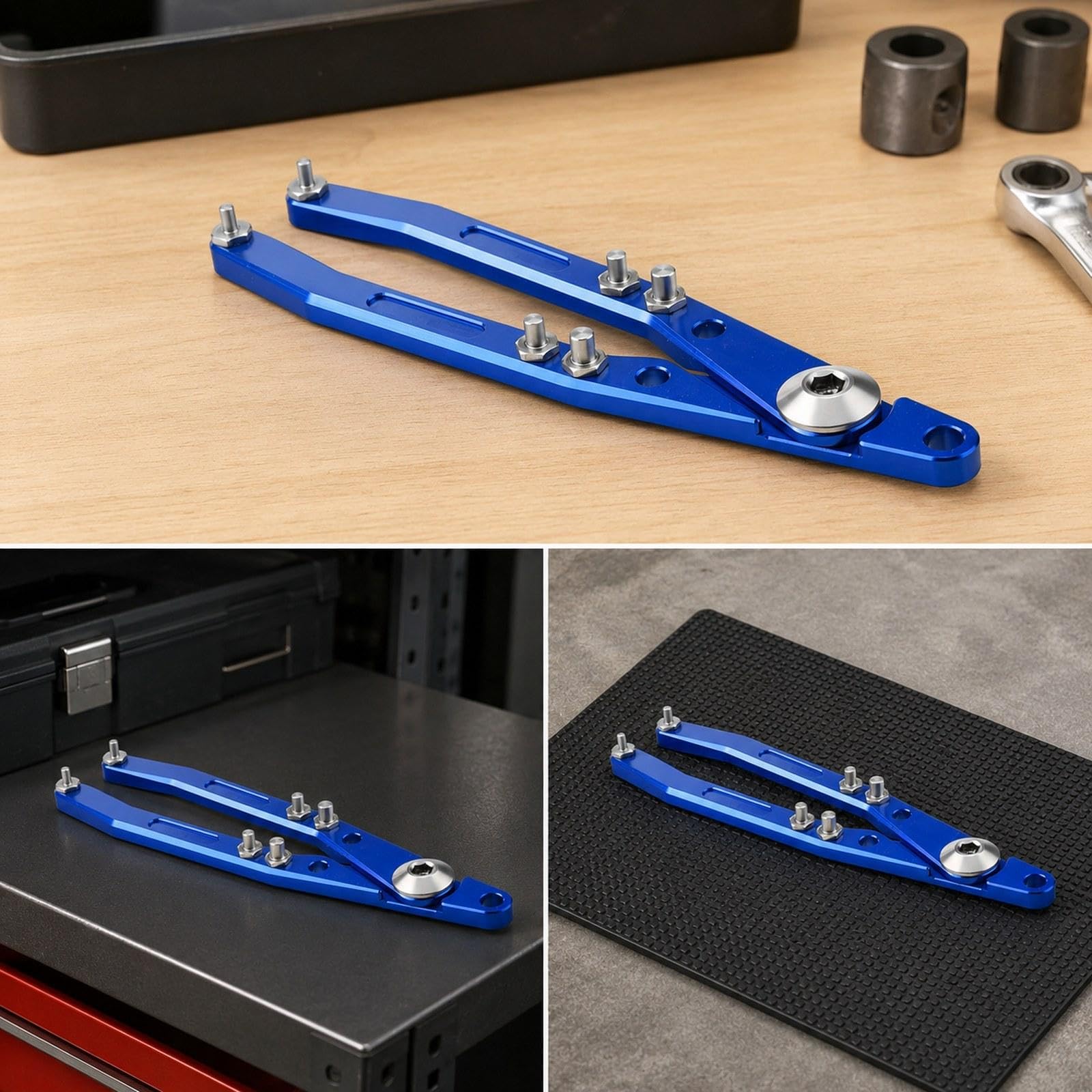 Generic Clé à Capuchon de Fourche En Alliage D'aluminium pour Les Bricoleurs