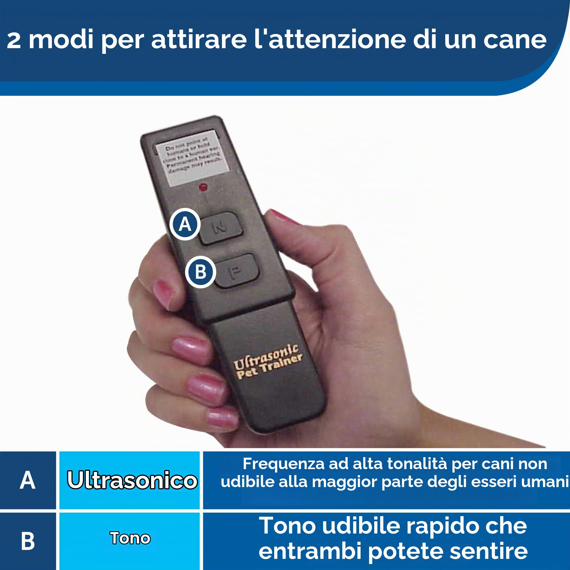PetSafe Dispositivo di Addestramento a Ultrasuoni