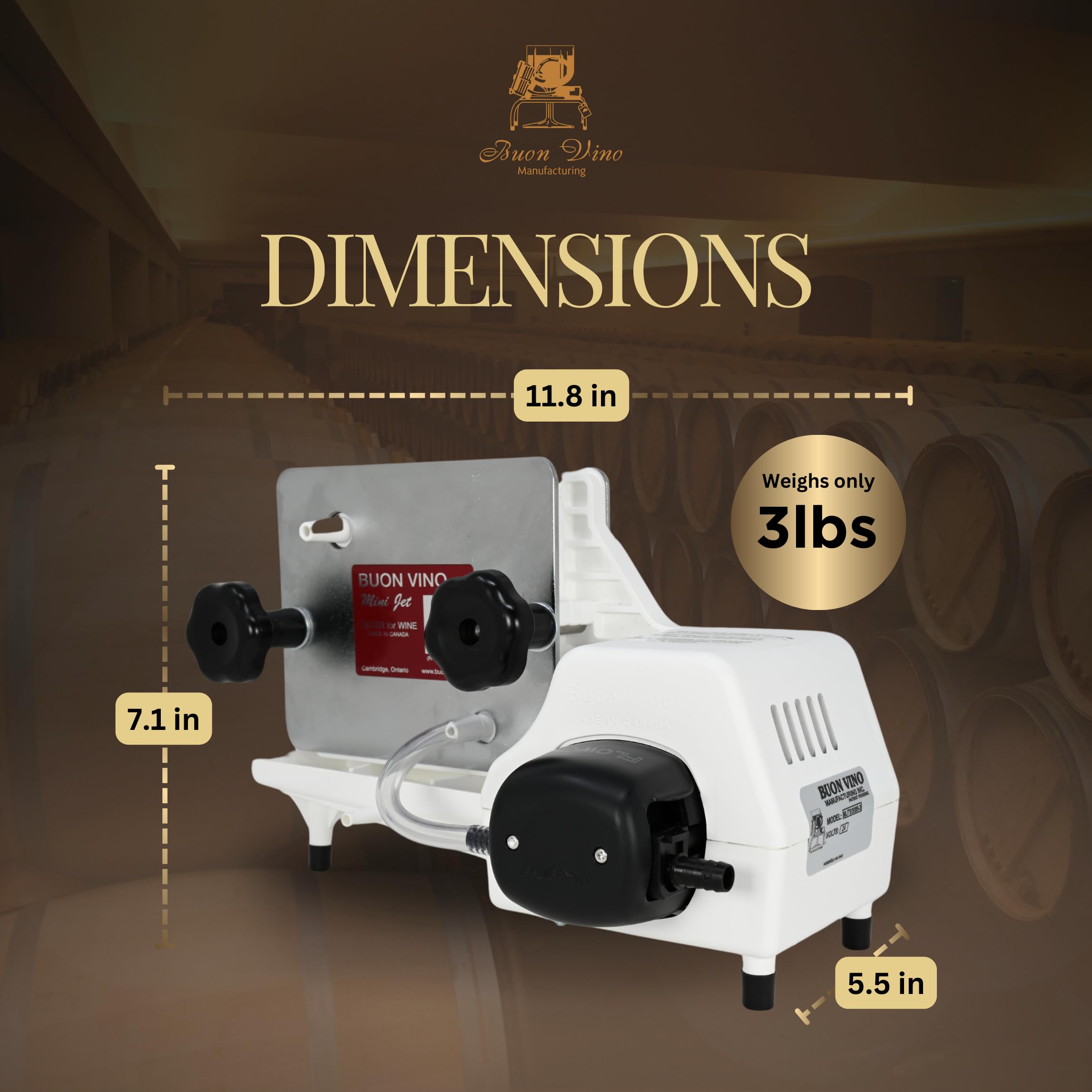 Complete Buon Vino Mini Jet System by Home Brew Ohio
