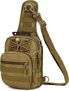 Yakmoo Borsa a Tracolla Sportivo Impermeabile Molle Sistema Zaino di Funzione Multipla Borsetta Militare Tattico per Outdoors