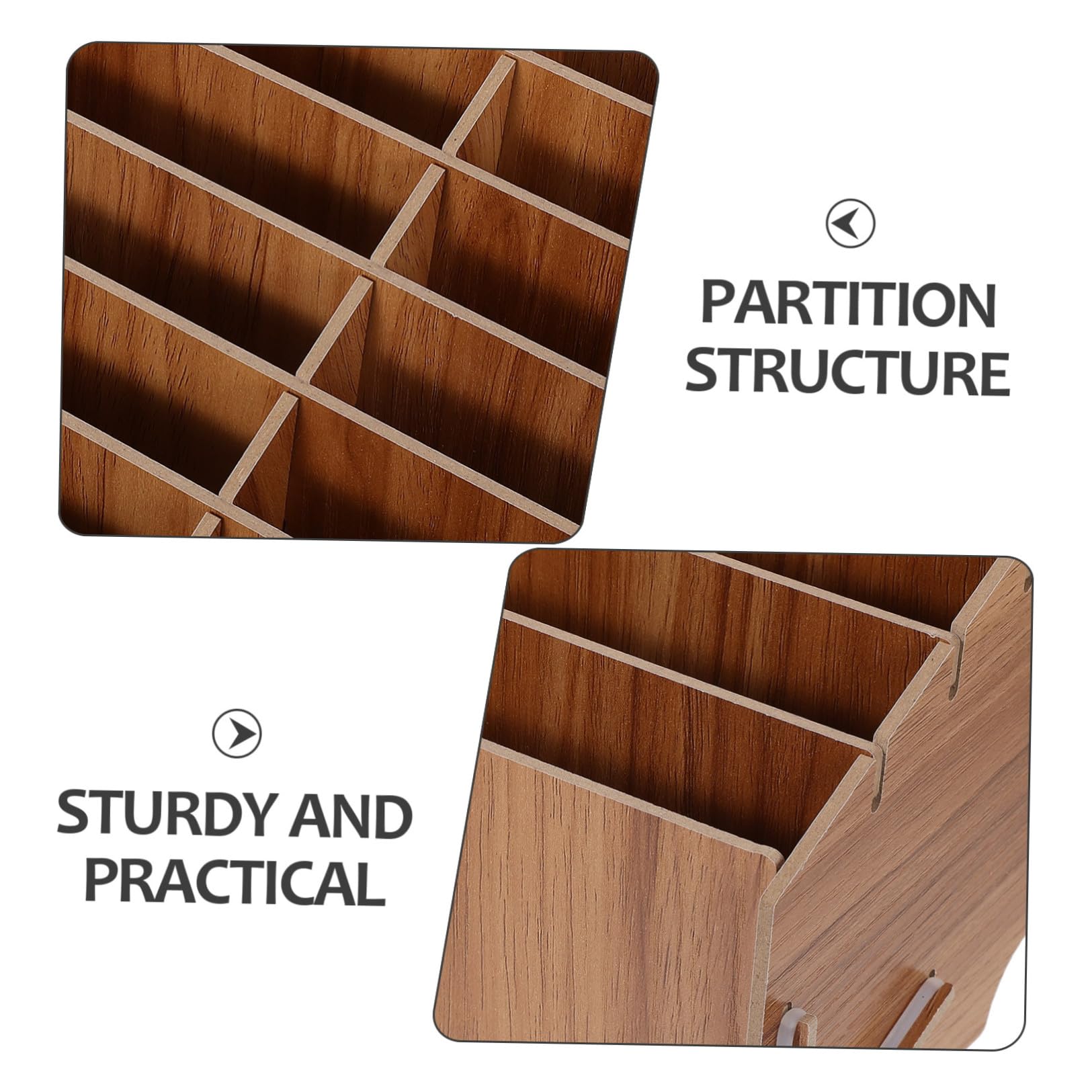 ULTECHNOVO Organizer con Scomparti Multipli da Scrivania per Cellulare per Gestione Smartphone Design Compatto e Funzionale per Aula e Sala Riunioni