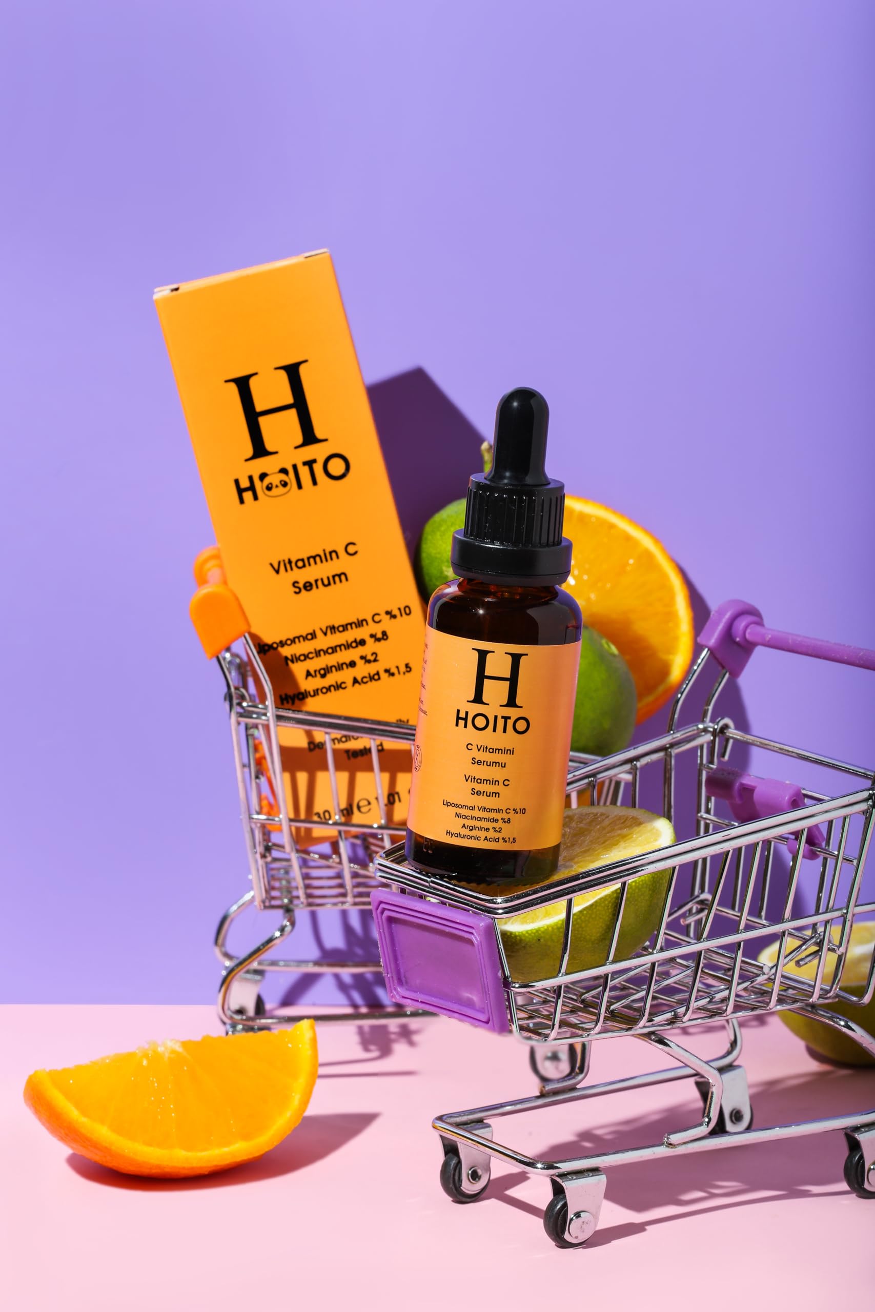 Hoito C Vitamini Serumu 30ml-liposomal Vitamin C% 10 Niacinamide% 8 Arginine% 2 Ha% 1,5