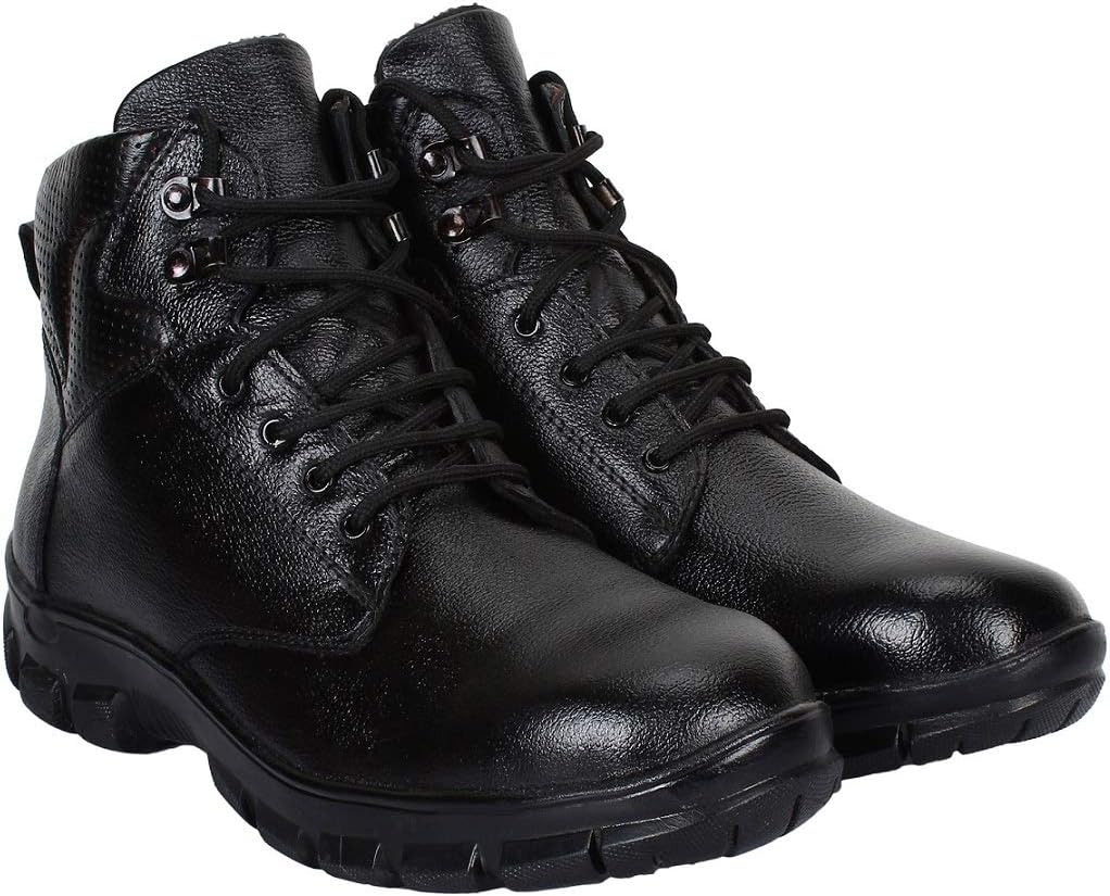 SeeandWear Steel Toe Industrial Leather Safety Shoes (10)
