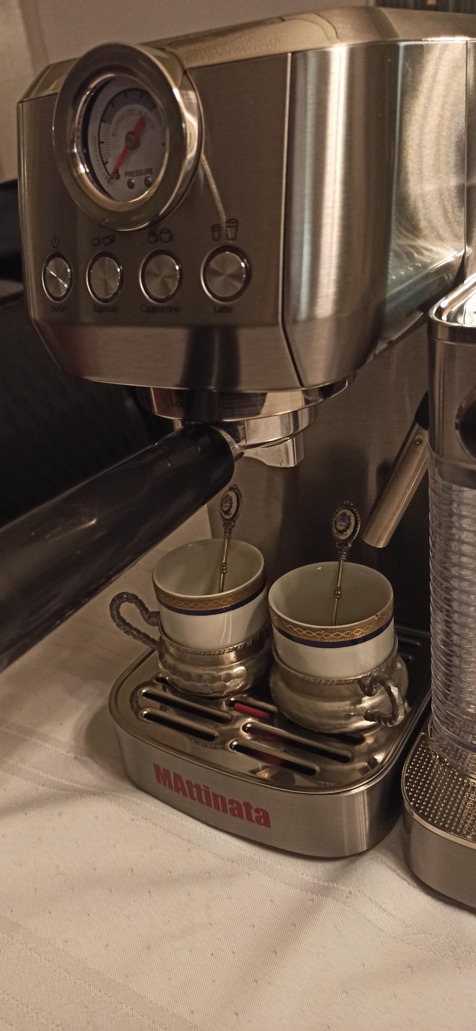 30/mo Finance MAttinata Espresso Machine, Professional Espresso