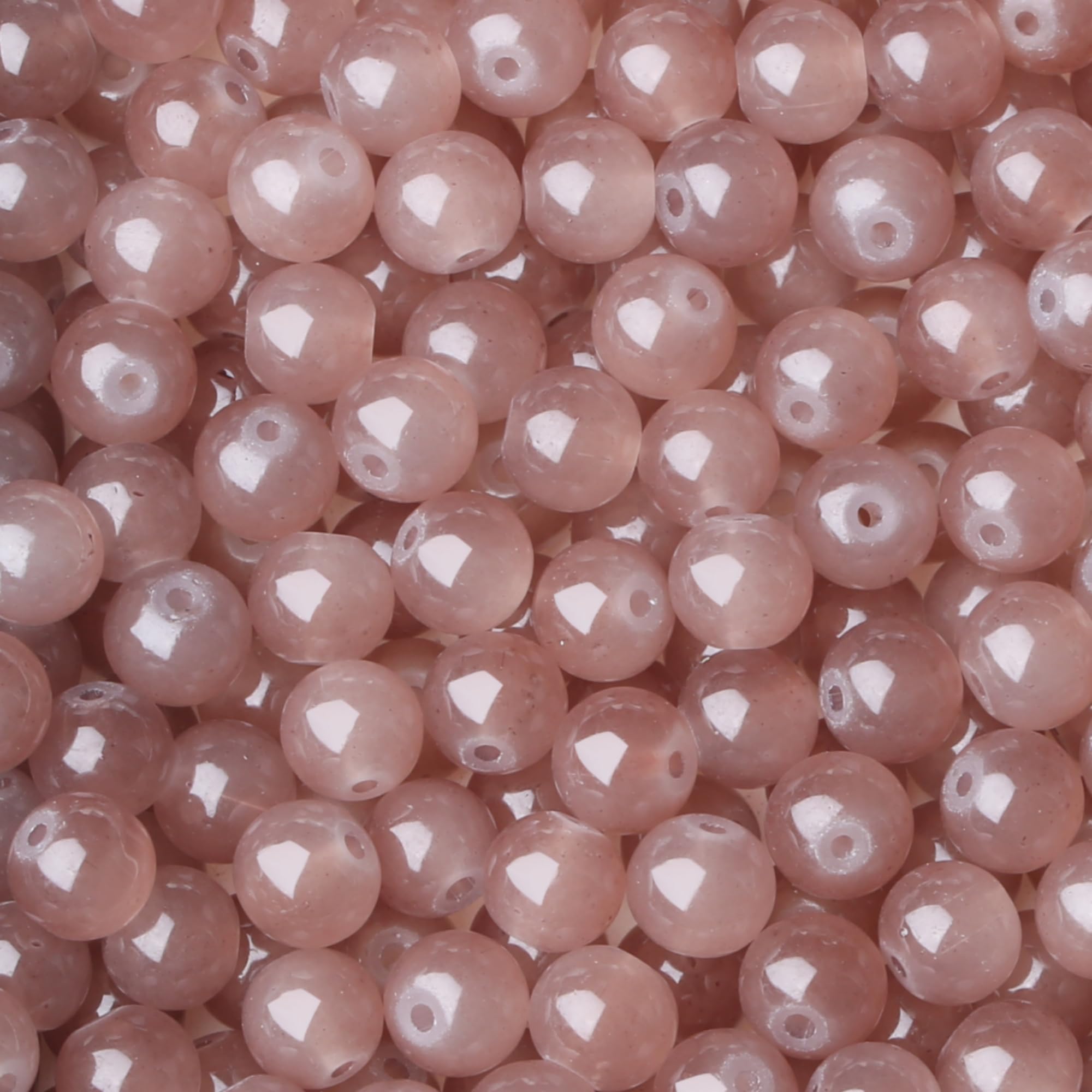 500 Glass Beads for Bracelets - Crafting Supplies -14