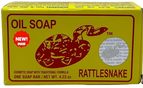 Miniatura 3 de Jabón de aceite de vibora de cascabel (4.94 oz) jabon para la cara y todo el cuerpo- Ayuda a eliminar el acné y pañoJabón de serpiente de cascabel