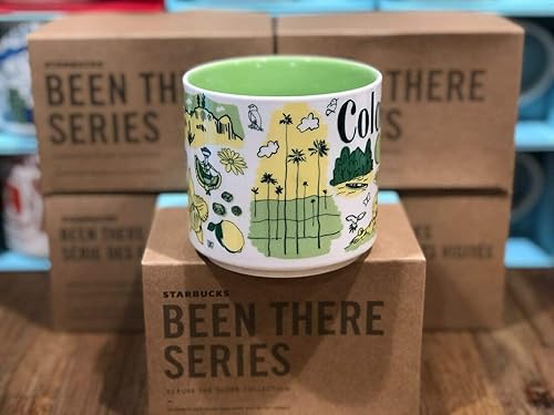 Miniatura 2 de Starbucks COLOMBIA BEEN THERE SERIES Across The Globe Collection - Taza de café de cerámica, 14 onzas líquidas