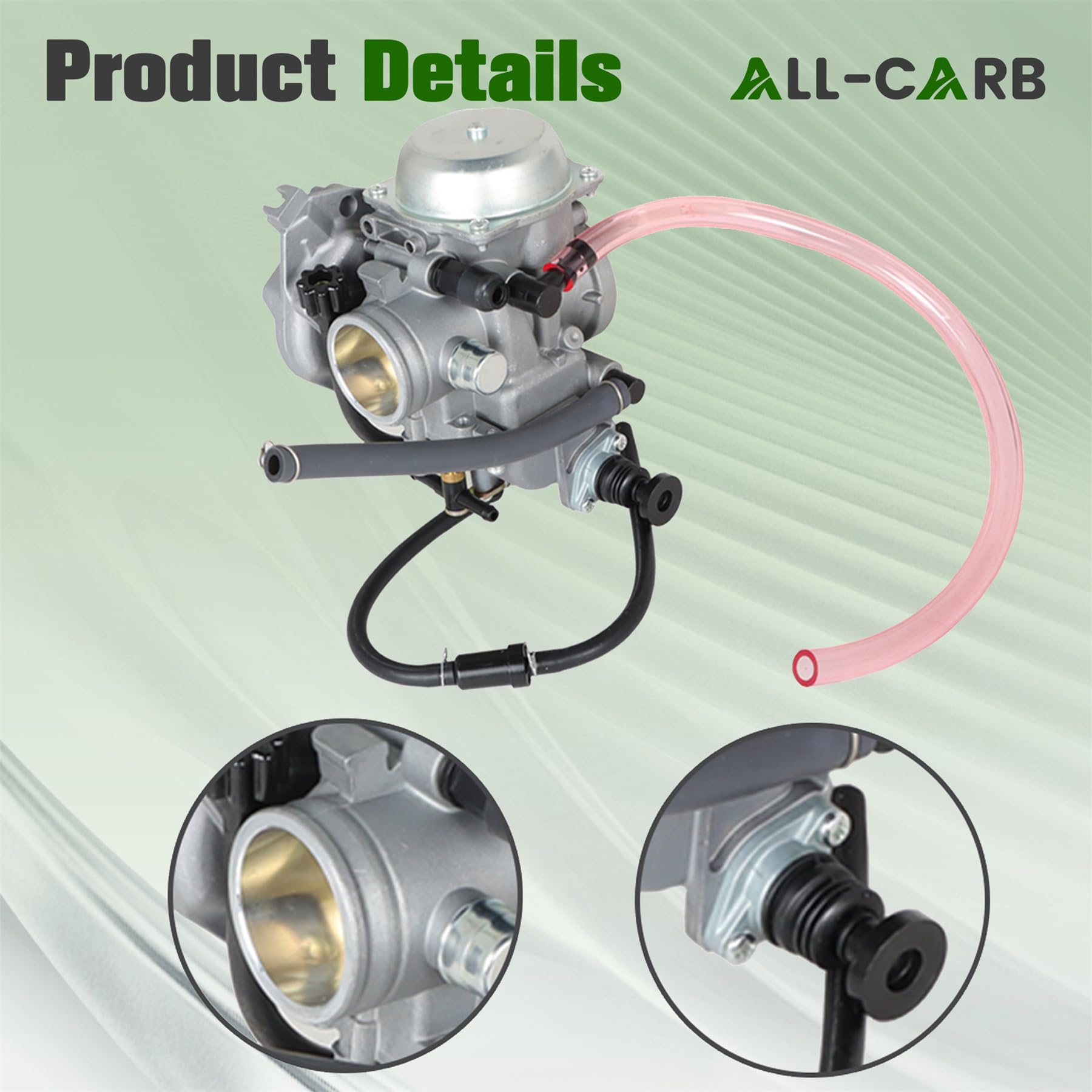 ALL-CARB Carburador para Kawasaki KVF400 4x4 2x4 Prairie 400 1999-2002