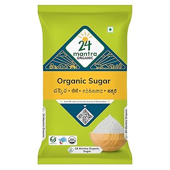 24 Mantra Organic Sugar/Chini/Chekkara - 500gms - image, photos
