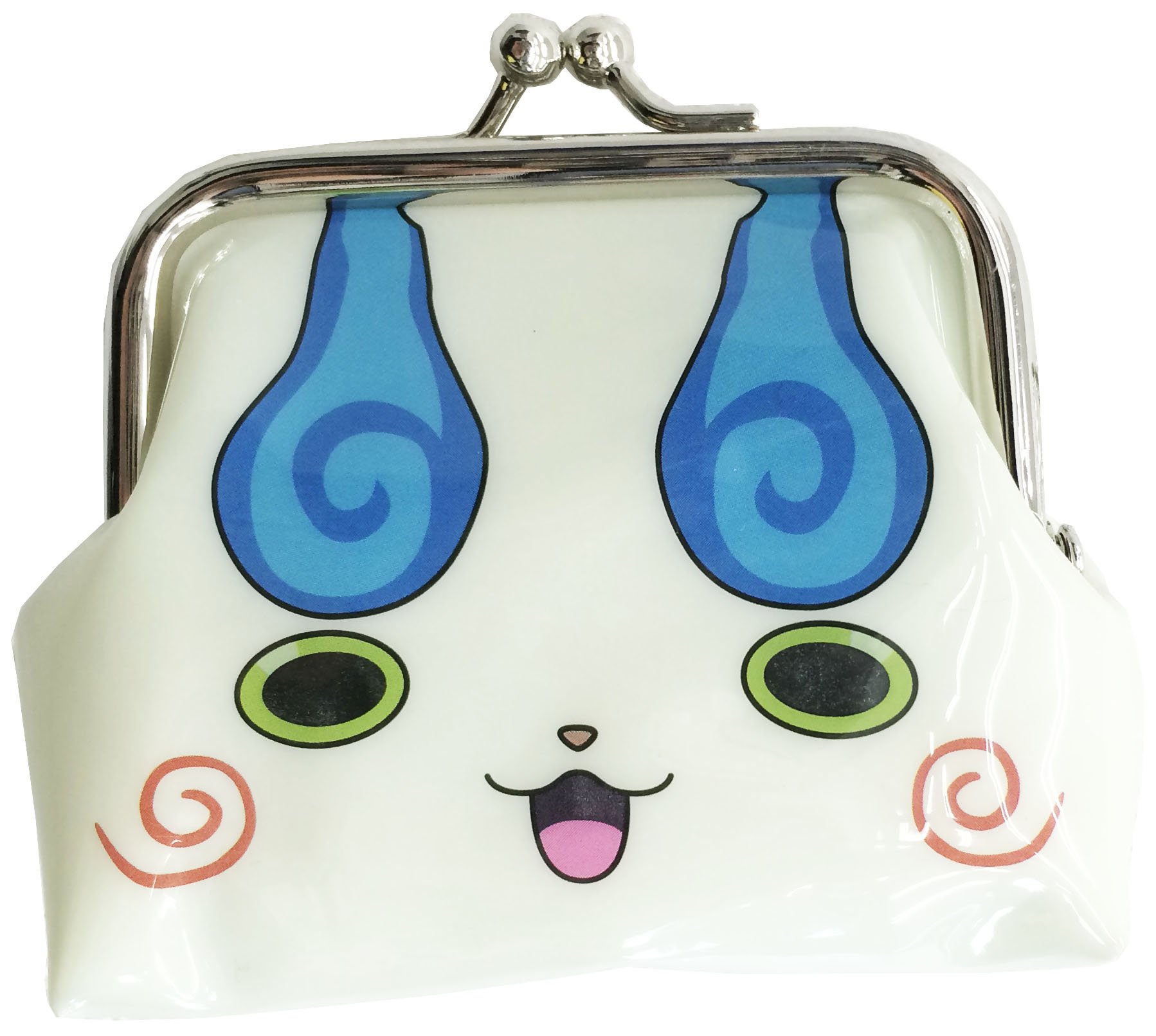 Yo-Kai Watch Coin Case with Metal Clasp (Small), Koma-san Pattern YW-071