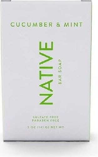 Miniatura 2 de Native Pepino y Menta Jabón en barra - 5 oz - Paquete de 2
