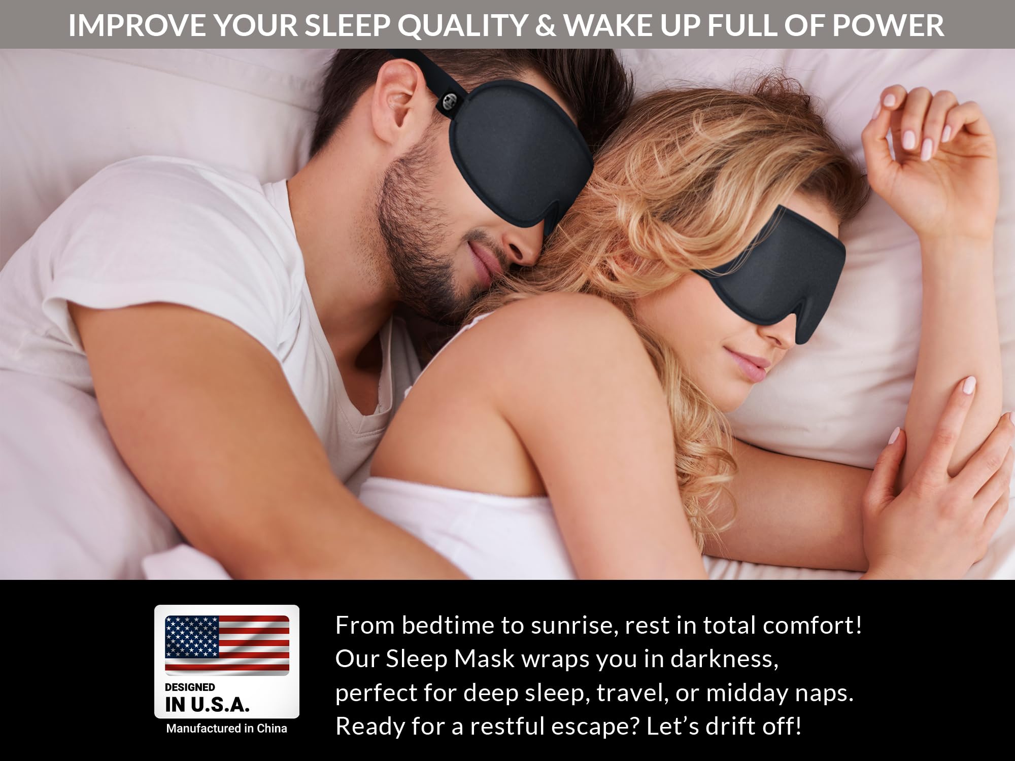 Antifaz para dormir 3D, máscara de dormir para hombres y mujeres, máscara de ojos moldeada cóncava para dormir, máscara de ojos suave y transpirable para extensiones de pestañas