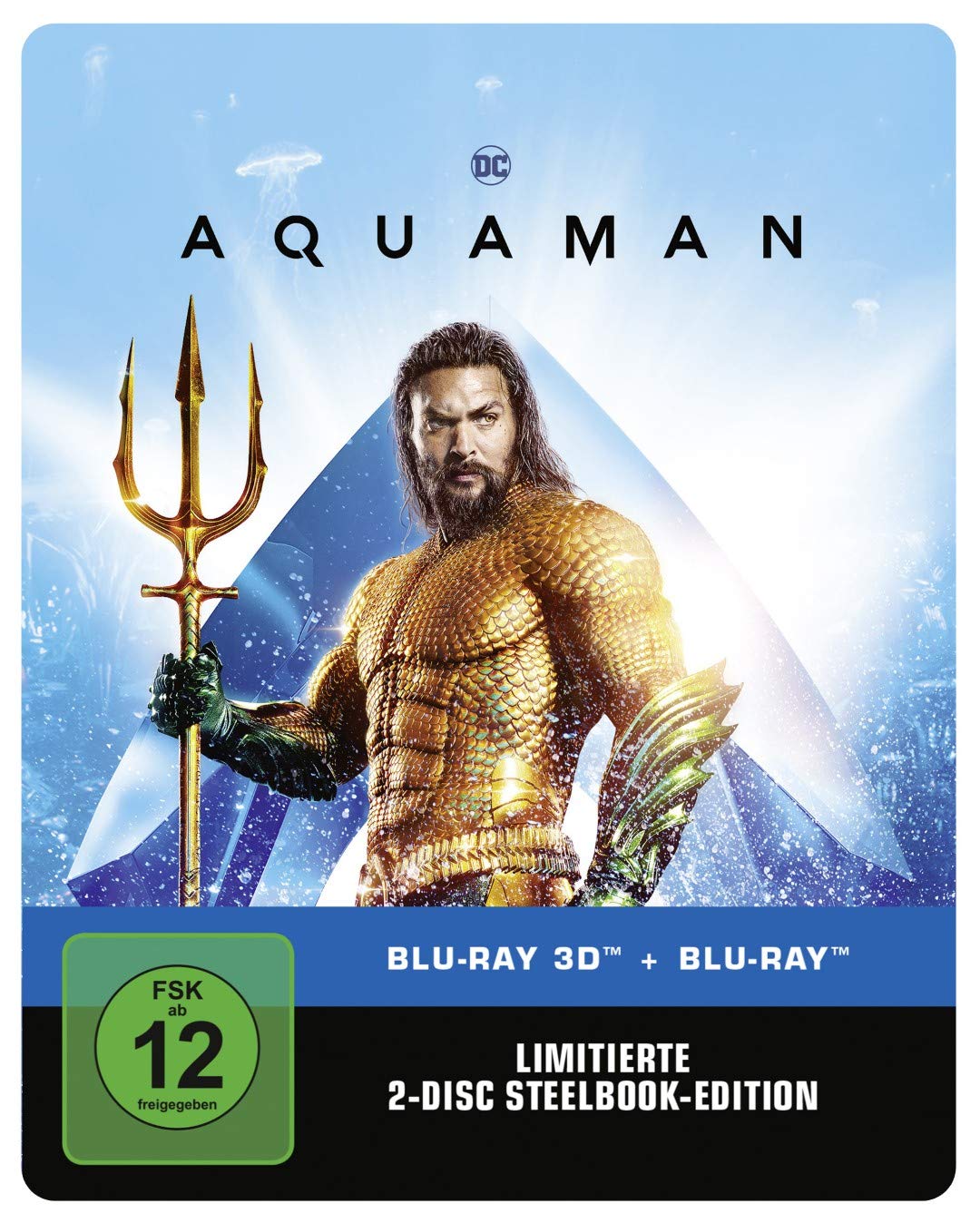 Aquaman 3D + 2D Steelbook (exklusiv bei amazon.de) [Blu-ray] [Limited Edition]