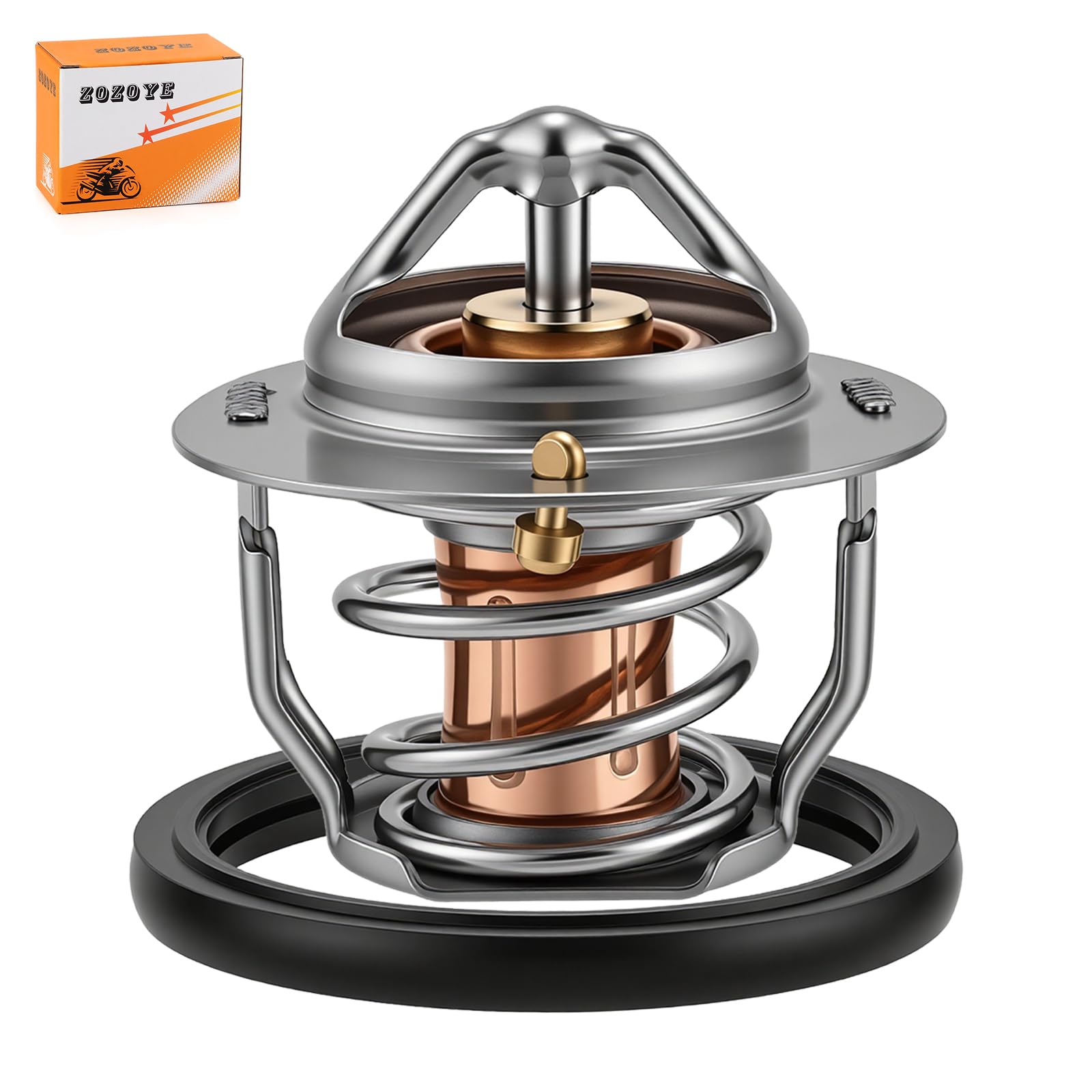 Thermostat w/O-Ring for Suzuki V-Strom Boulevard Burgman 90 109 650 1000 1050 DL650 DL1000 DL1050 SV650 C90 C109R AN650 2003-2024 17670-06G51