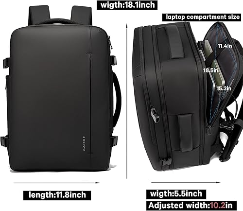 Miniatura 4 de BANGE Negocios, Negro, L, Negro (bolsillo vertical de 35L)