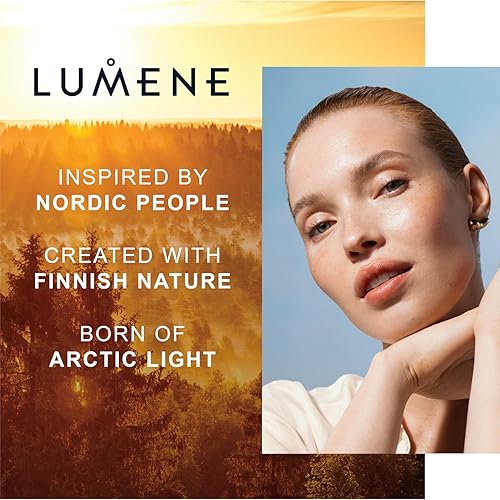 Miniatura 6 de Lumene Invisible Illumination Instant Beauty Glow Serum - Maquillaje facial de cobertura transparente + suero iluminador - Infundido con algas