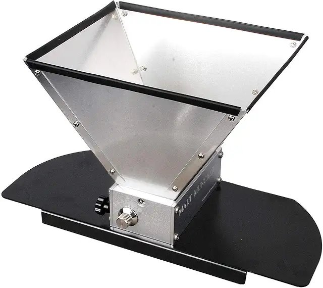 Broyeur composteur à 2 rouleaux en acier inoxydable avec base robuste